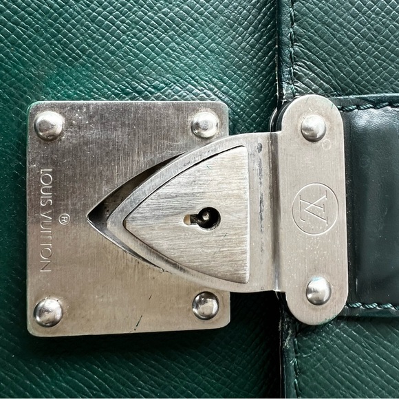 - LV Green Briefcase - Picture 8 of 12